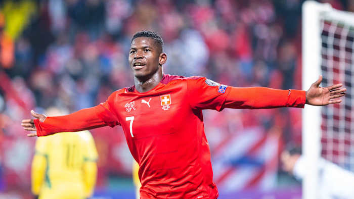 Switzerland forward Breel Embolo